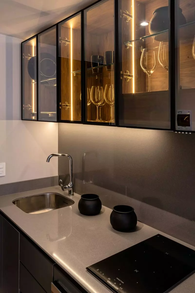 cocina cerrada
